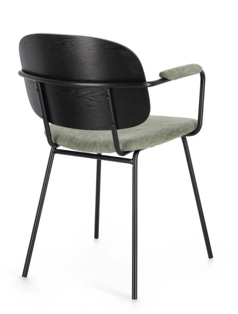 Online Bizzotto SEDIA IN TESSUTO VERDE - SIENNA