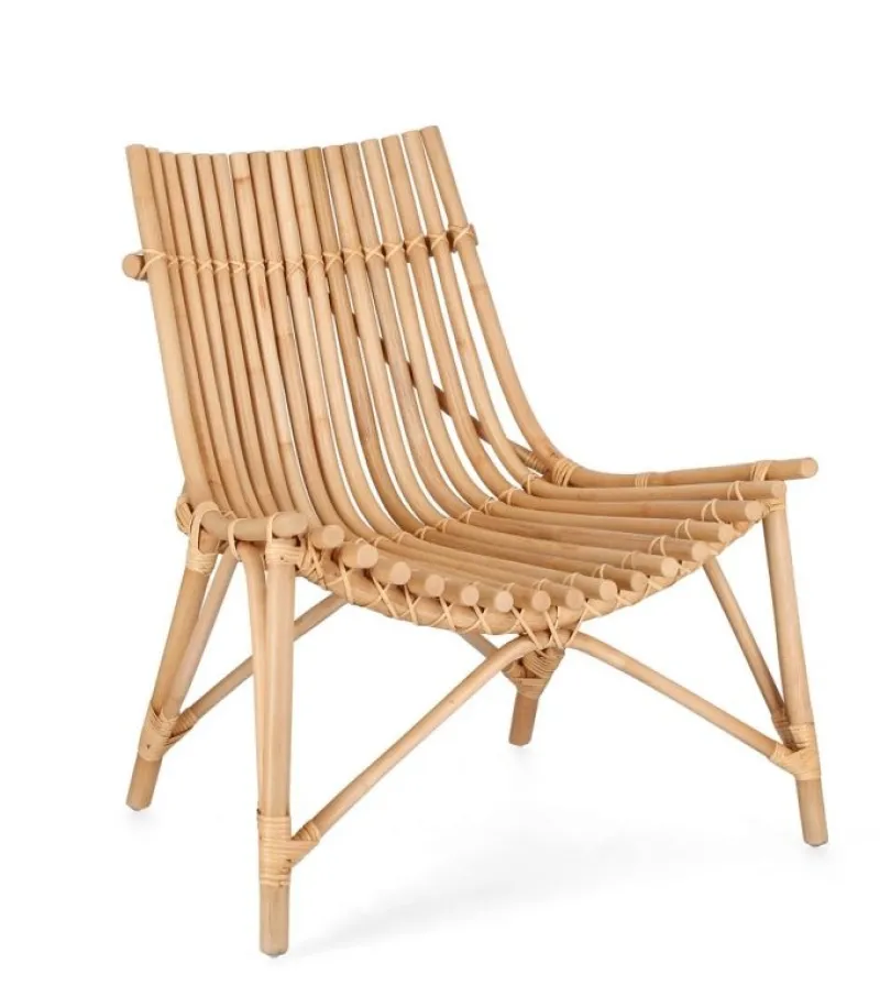 Best Bizzotto SEDIA LOUNGE MENENDEZ NATURALE