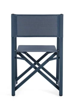 Best Bizzotto SEDIA REGISTA IN ALLUMINIO NAVY - TAYLOR