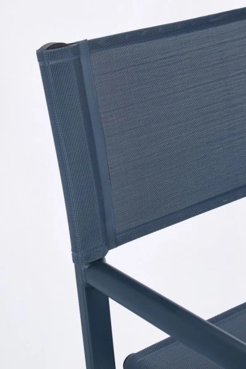 Best Bizzotto SEDIA REGISTA IN ALLUMINIO NAVY - TAYLOR