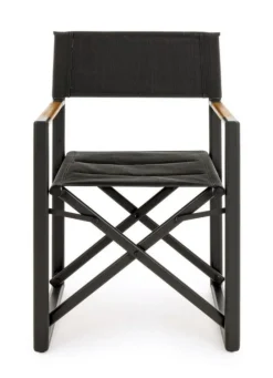 Hot Bizzotto SEDIA REGISTA IN ALLUMINIO PIEGHEVOLE ANTRACITE YK13 - LAGUN