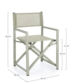 Discount Bizzotto SEDIA REGISTA TAYLOR BREEZE