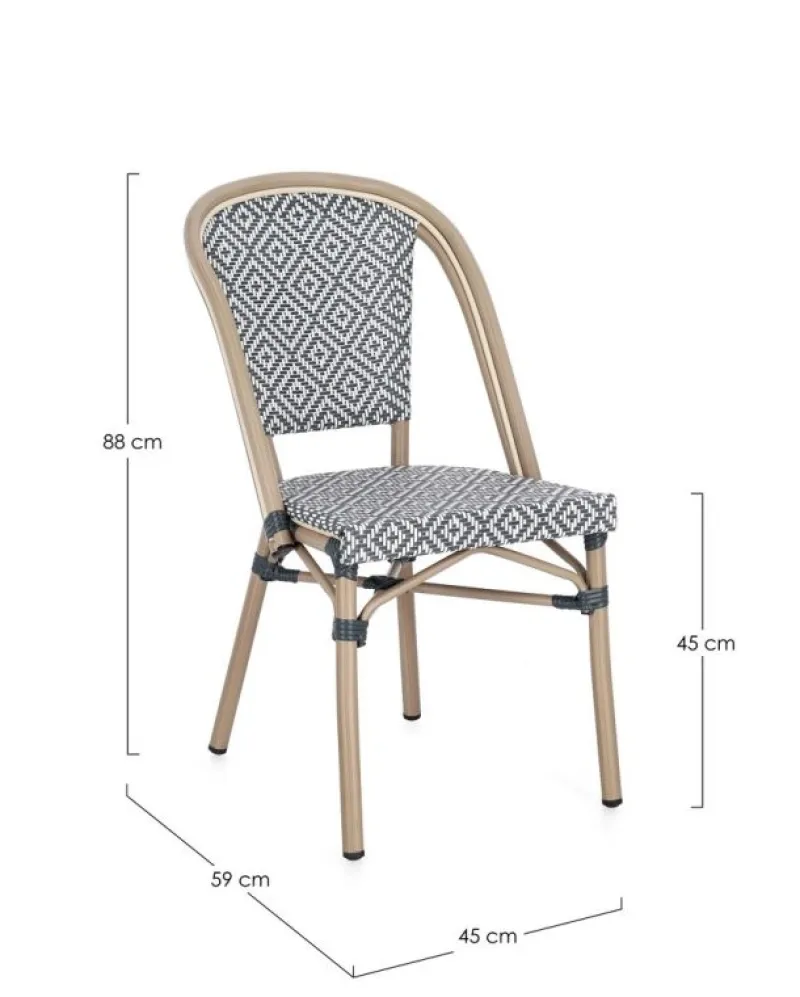 Best Bizzotto SEDIA SILVEIRA CASTEL