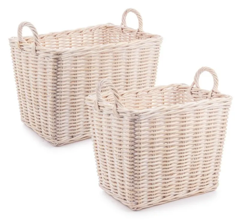 Online Bizzotto SET2 CESTO 2M NARRA SBIANCATO S