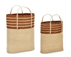 Bizzotto SET2 CESTO 2M TUY NATURALE MARRONE