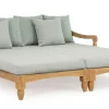 Clearance Bizzotto SET2 LOUNGE C-C BALI AQUA - FSC