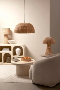 Sale Bizzotto SET2 PARALUME LAMPADARIO BAGAN NATURALE