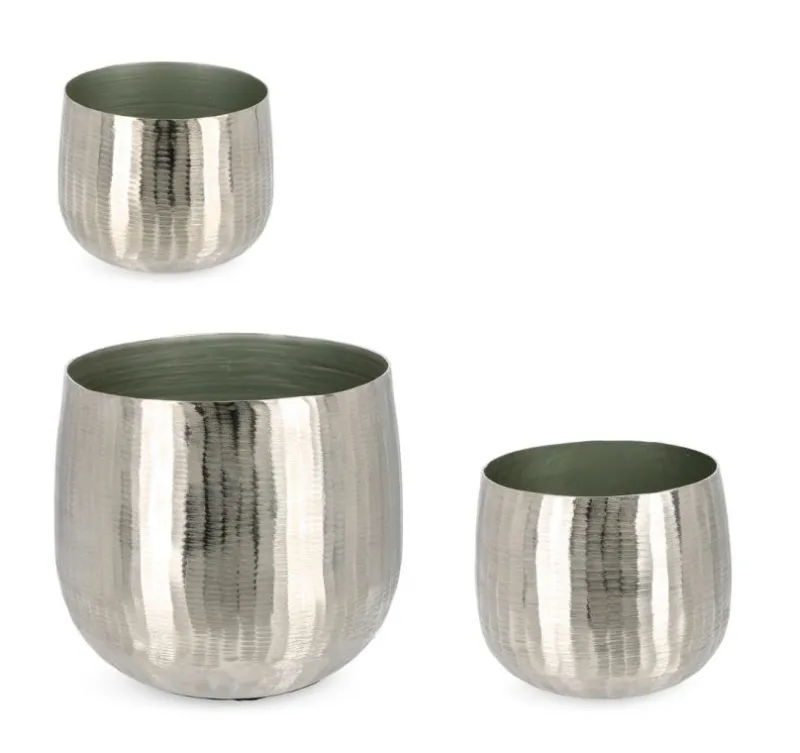 Discount Bizzotto SET3 P.VASO CHISEL TO ARGENTO