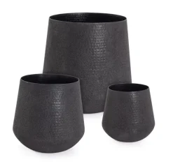 Best Bizzotto SET3 P.VASO KENAR TO NERO