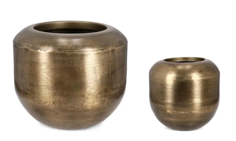 Hot Bizzotto SET2 P.VASO NADU DORATO