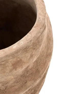 Sale Bizzotto SET2 P.VASO TEIDE ALTO TERRACOTTA BRUNIT