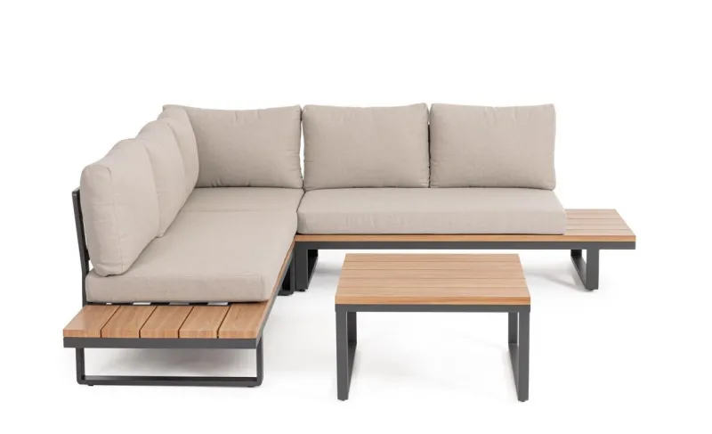 Outlet Bizzotto SET SALOTTO ANG. C-C ZELMAR ANTR. YK13