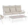 Clearance Bizzotto SET4 SALOTTO C-C IBISCO BIANCO WG20