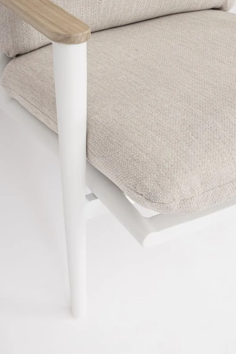 Clearance Bizzotto SET4 SALOTTO C-C IBISCO BIANCO WG20