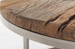 Best Bizzotto SET2 TAVOLINI BASSI IN LEGNO RICICLATO - RAFTER