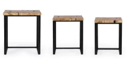 Online Bizzotto SET3 TAVOLINI- ELWOOD