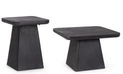 Discount Bizzotto SET2 TAVOLINO FUJI QUADRATO