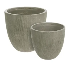 Sale Bizzotto SET2 VASO BRUSH TO BASSO SALVIA