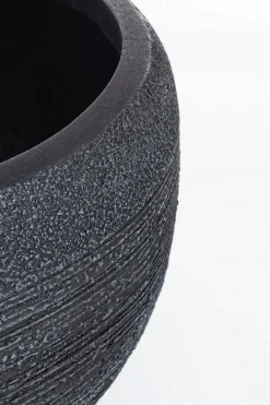 New Bizzotto SET2 VASO GRAFFITI CIOTOLA NERO