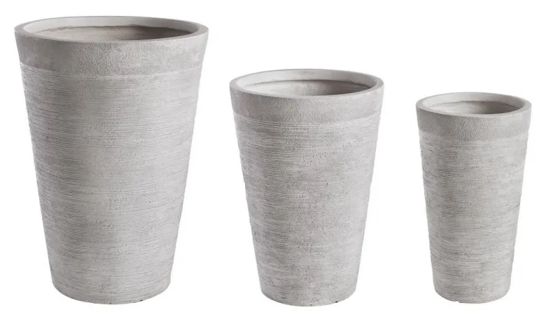 Bizzotto SET3 VASO GRAFFITI TO BIANCO ALTO