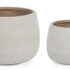 Sale Bizzotto SET2 VASO RIGO BOMB BEIGE BASSO
