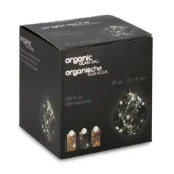 Outlet Bizzotto SFERA VT ORGANIC CHAMP-TRASP D150 C-LED