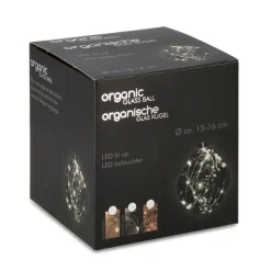 Bizzotto SFERA VT ORGANIC GRIG-TRASP D150 C-LED