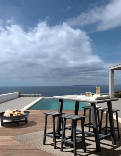 Sale Bizzotto SGABELLO BAR IN ALLUMINIO ANTRACITE YK13 - SKIPPER