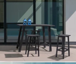 Sale Bizzotto SGABELLO BAR IN ALLUMINIO ANTRACITE YK13 - SKIPPER