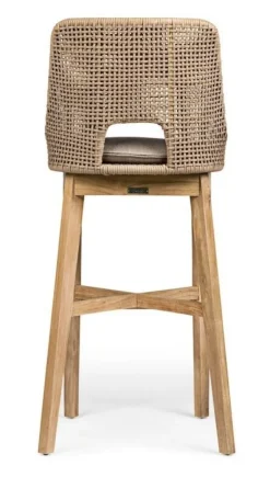 Discount Bizzotto SGABELLO BAR IN CORDA PER ESTERNO TOROTRA - HESPERIA