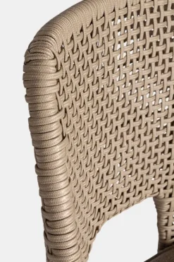 Discount Bizzotto SGABELLO BAR IN CORDA PER ESTERNO TOROTRA - HESPERIA