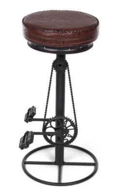 Discount Bizzotto SGABELLO BAR IN PELLE - CYCLE