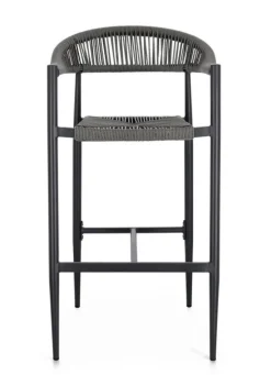Online Bizzotto SGABELLO BAR JANDIA ANTRACITE/GRIGIO