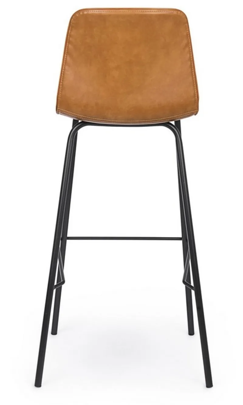 Hot Bizzotto SGABELLO IN ECOPELLE COLOR CUOIO - KYRA