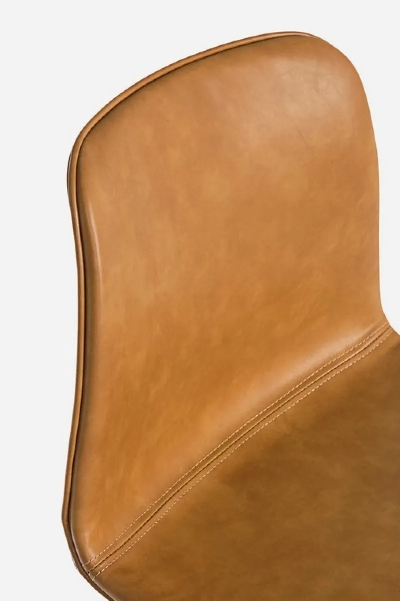 Hot Bizzotto SGABELLO IN ECOPELLE COLOR CUOIO - KYRA