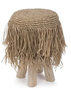 Sale Bizzotto SGABELLO IN FIBRE NATURALI G02 - FLORINDA