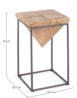 Discount Bizzotto SGABELLO IN LEGNO - PRISMY