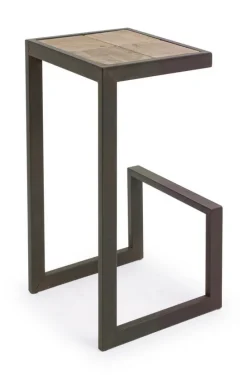 Bizzotto SGABELLO IN METALLO H70 - BLOCKS