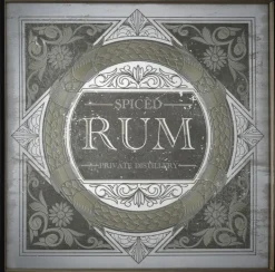 Outlet Bizzotto SPECCHIO C-C LIBRARY ORO 70X70