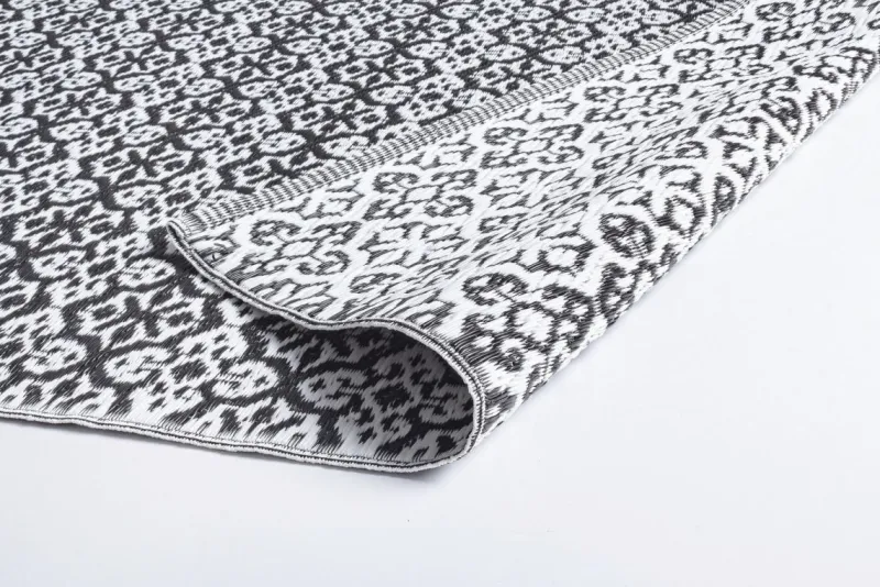 New Bizzotto TAPPETO NERO BIANCO 150X210 - TIRRENIA