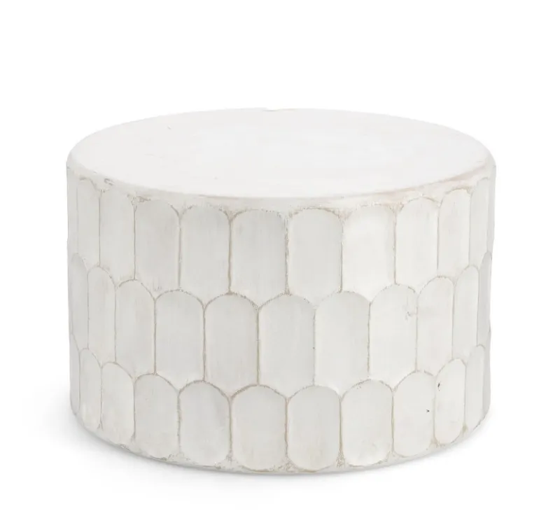 Clearance Bizzotto TAVOLINO CAESAR D66 BIANCO