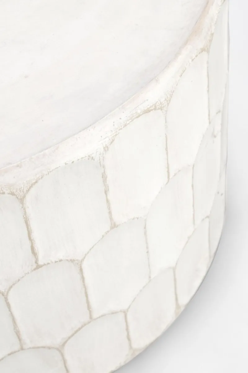 Clearance Bizzotto TAVOLINO CAESAR D66 BIANCO