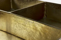 Clearance Bizzotto TAVOLINO CON CONTENITORE IN METALLO - MAVILA