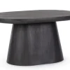 Outlet Bizzotto TAVOLINO FUJI OVALE 80X56