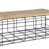 Bizzotto TAVOLINO IN ACCIAIO 110X65 - TRELLIS