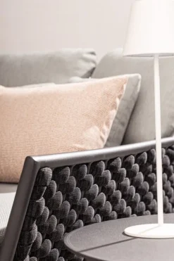 Clearance Bizzotto TAVOLINO IN ALLUMINIO ANTRACITE QS22 - SPARKY