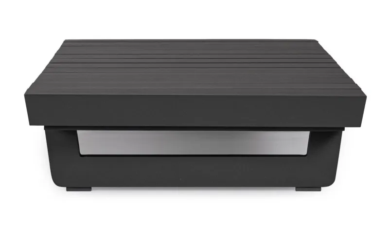 Discount Bizzotto TAVOLINO IN ALLUMINIO ANTRACITE WG21 - INFINITY