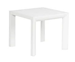 Bizzotto TAVOLINO IN ALLUMINIO BIANCO GK50 - CRUISE