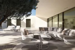 Hot Bizzotto TAVOLINO IN ALLUMINIO BIANCO WG20 - INFINITY