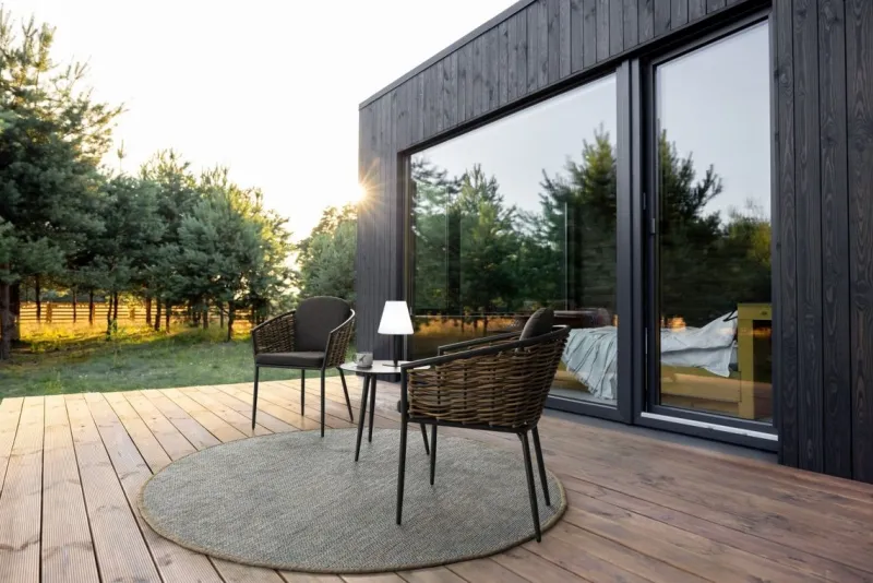 Discount Bizzotto TAVOLINO IN ALLUMINIO D50 ANTRACITE YK13 - RIDLEY